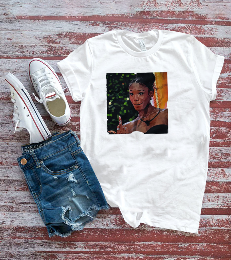Love Island USA Serena Gesture Middle Finger T-Shirt