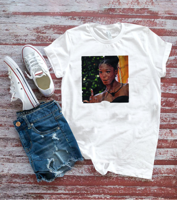 Love Island USA Serena Gesture Middle Finger T-Shirt