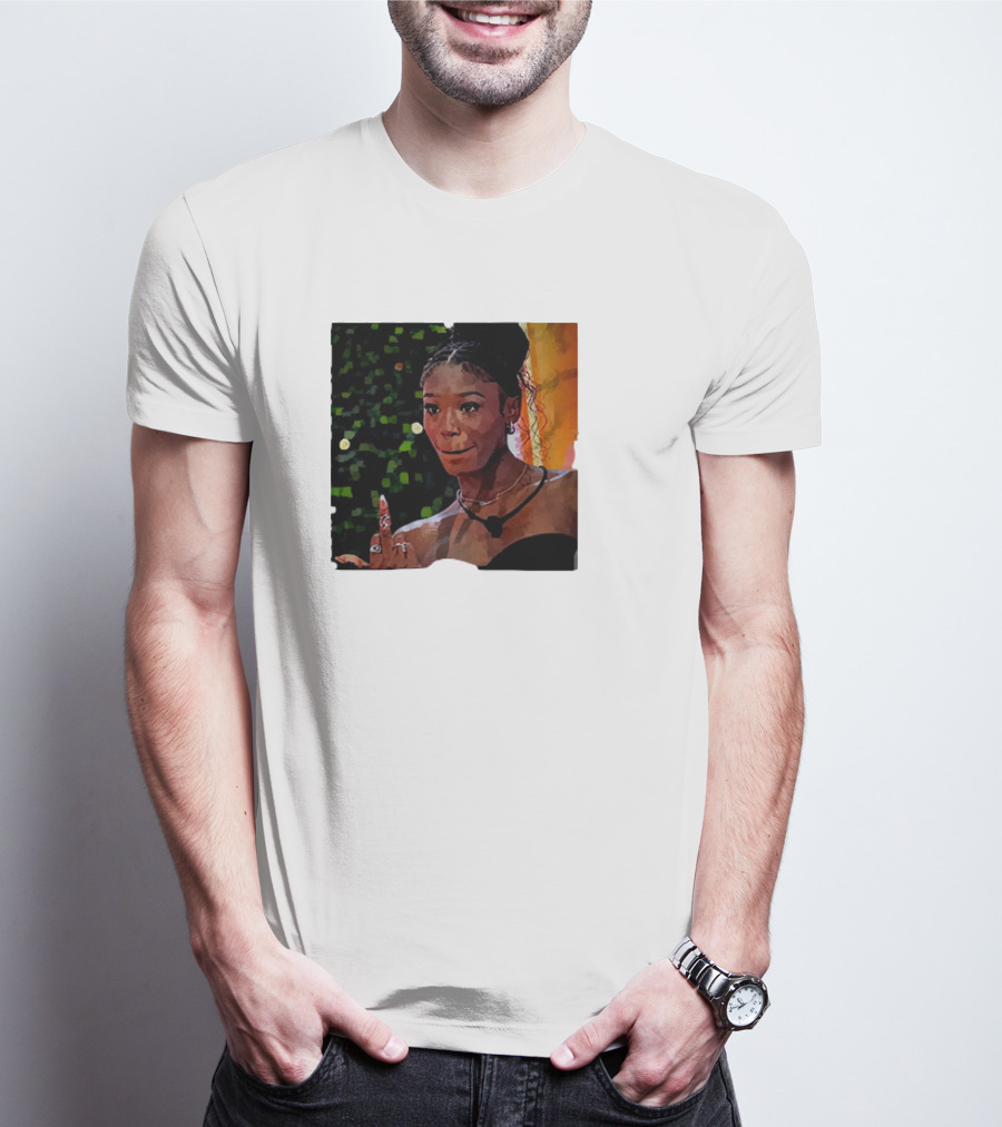 Love Island USA Serena Gesture Middle Finger T-Shirt
