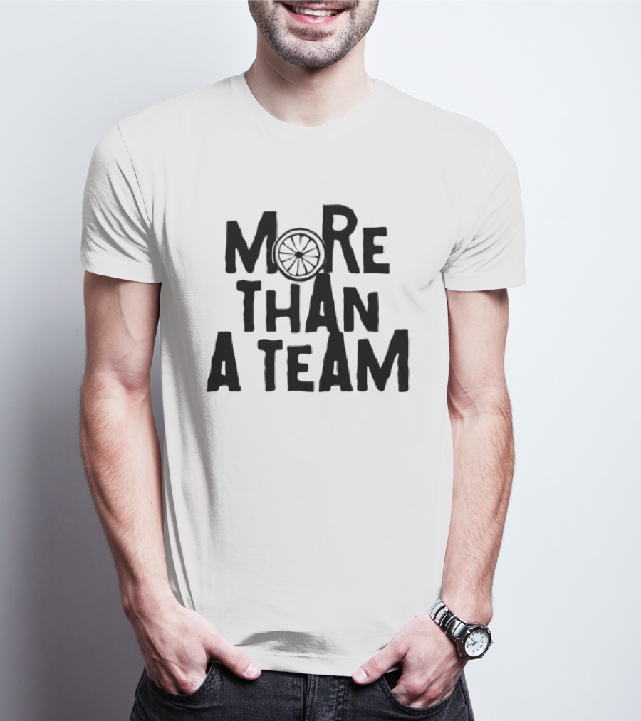 More Than A Team Bicycle Wheel T-Shirt