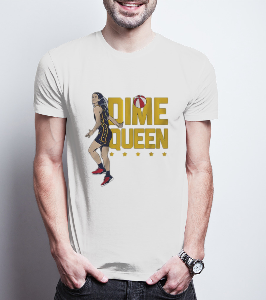 Caitlin Clark Dime Queen Indiana Fever Basketball T-Shirt