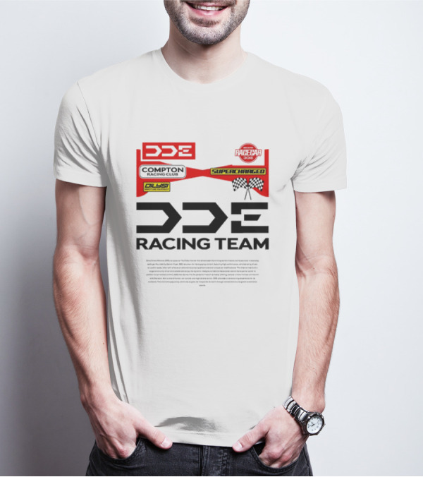 DDE Racing Team Compton Racing Club Supercharged Racecar 333 Carbon T-Shirt
