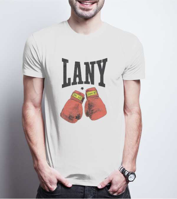 Lany Boxing Gloves Love At First Fight T-Shirt