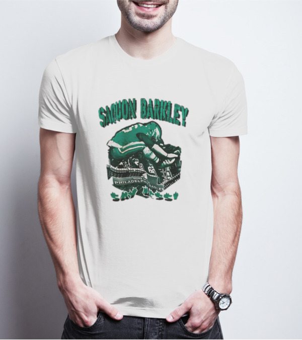 Saquon Barkley Fly Home Of Philadelphia Eagles Say Less T-Shirt