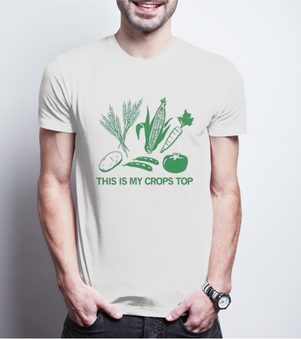This Is My Crops Top Corn Tomato Carrot Potato Peas T-Shirt