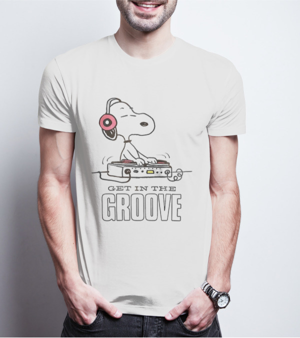 Snoopy DJ Get In The Groove T-Shirt