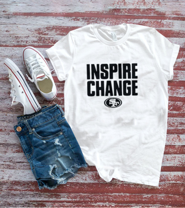 Inspire Change San Francisco 49ers SF Logo T-Shirt