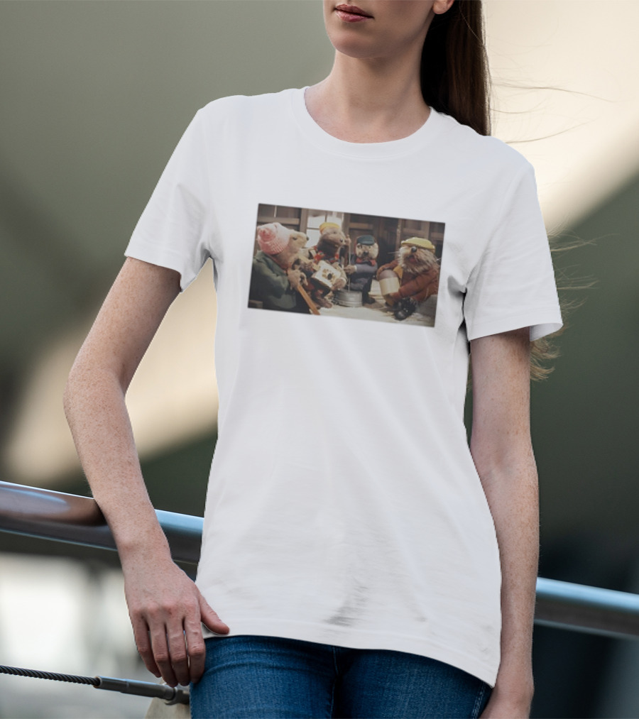 Support Your Local Jug-Band Classic Featuring Animal Performers T-Shirt