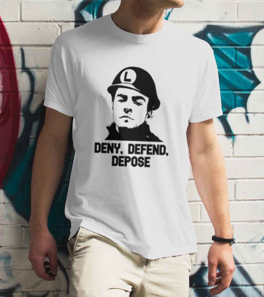 Deny Defend Depose Helmet Portrait Classic T-Shirt