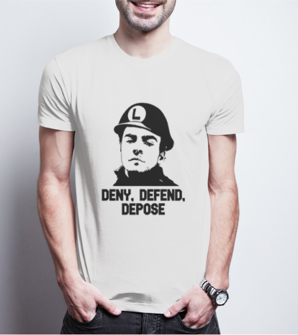 Deny Defend Depose Helmet Portrait Classic T-Shirt