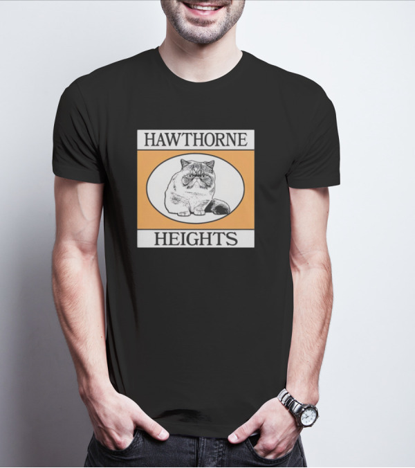 Cat Hawthorne Heights Oval T-Shirt