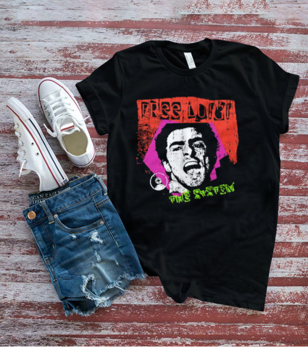 Free Luigi The System Portrait Bold Expression T-Shirt