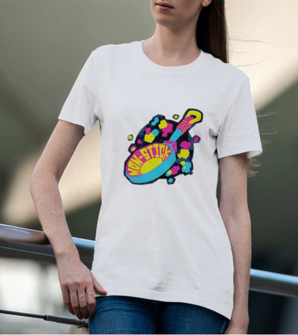 Non-Stick Colorful Pop Art Frying Pan T-Shirt