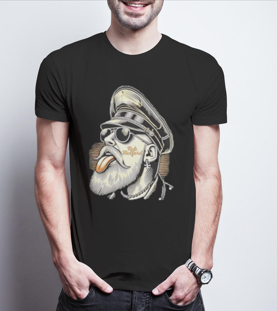 Rob Halford Judas Priest Retro Iconic Metal Legend T-Shirt