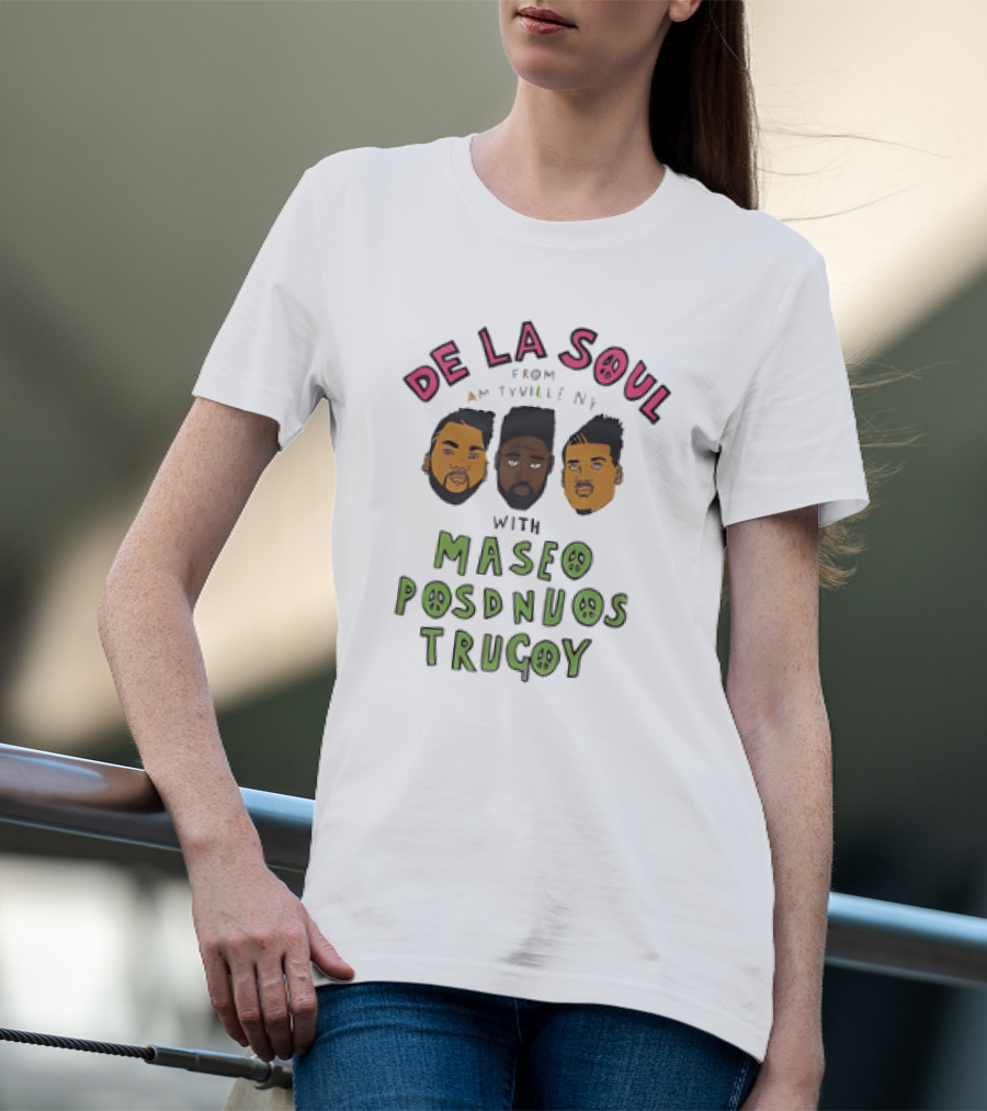 De La Soul From Amityville NY With Maseo Posdnuos Trugoy T-Shirt