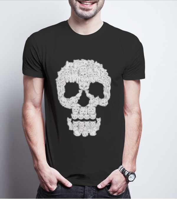 Cats Skull T-Shirt