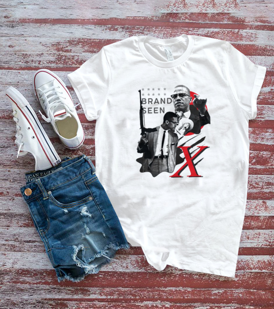 Malcolm X Brand Seen Anthony Edwards X T-Shirt