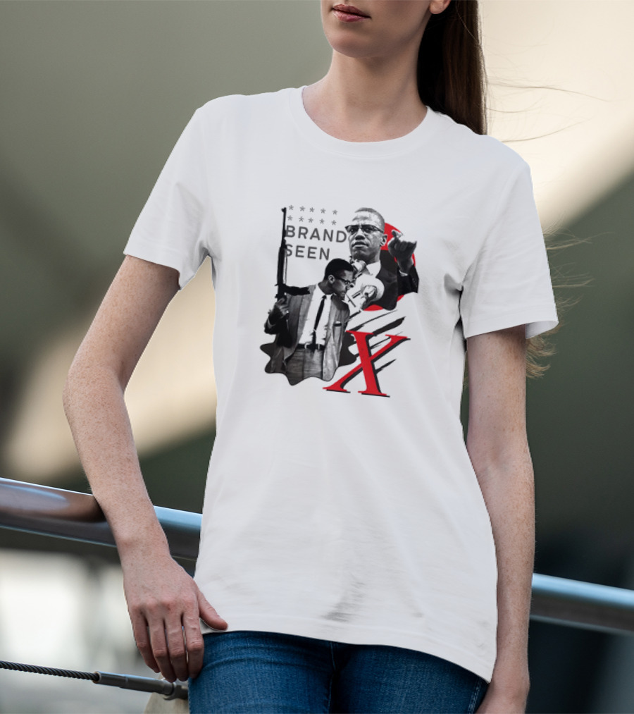 Malcolm X Brand Seen Anthony Edwards X T-Shirt