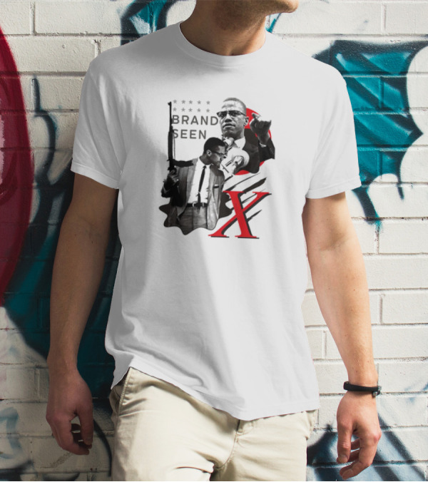 Malcolm X Brand Seen Anthony Edwards X T-Shirt