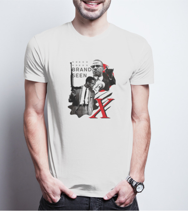 Malcolm X Brand Seen Anthony Edwards X T-Shirt