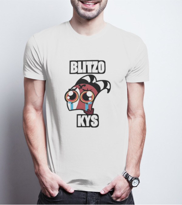 Blitzo Kys Character Crying Eyes Iconic T-Shirt