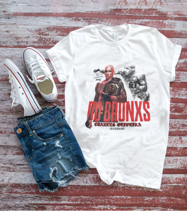 Charles Oliveira Do Bronx UFC Star São Paulo Brazil Champion T-Shirt