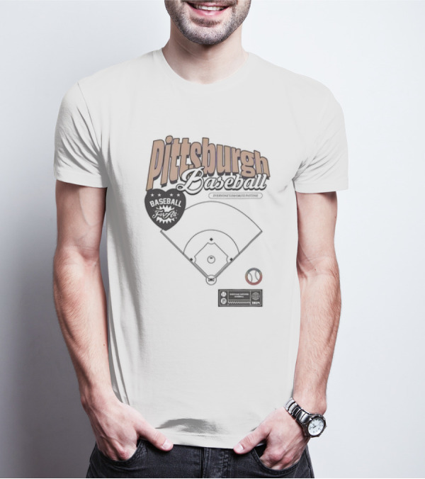 Pittsburgh Baseball Everyone’s Favorite Pastime Field T-Shirt