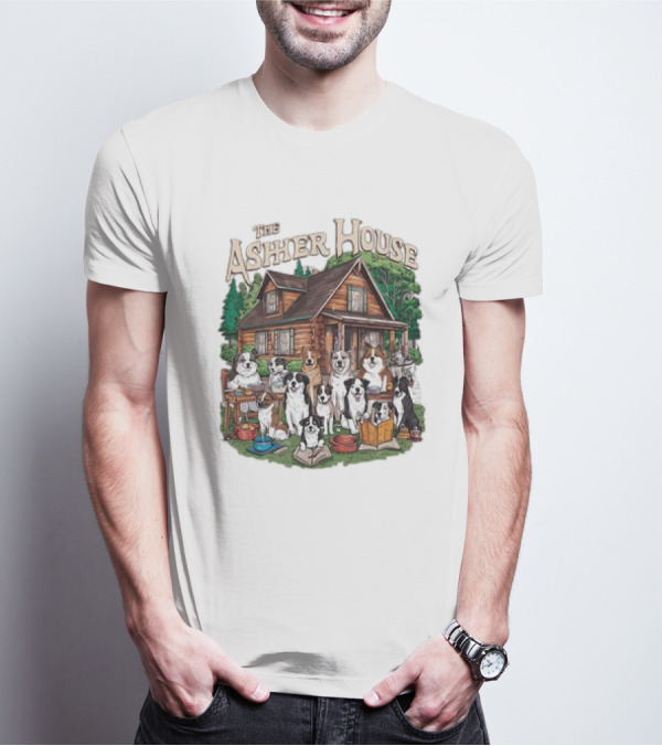 The Asher House Dogs Cabin Gathering T-Shirt