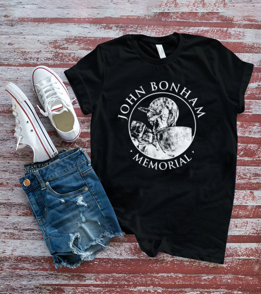 John Bonham Memorial Drummer T-Shirt