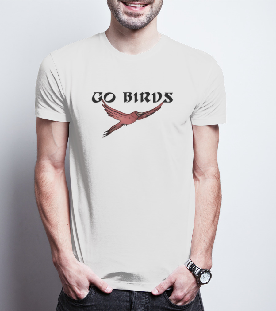 Go Birds Eagles Flying Bird T-Shirt