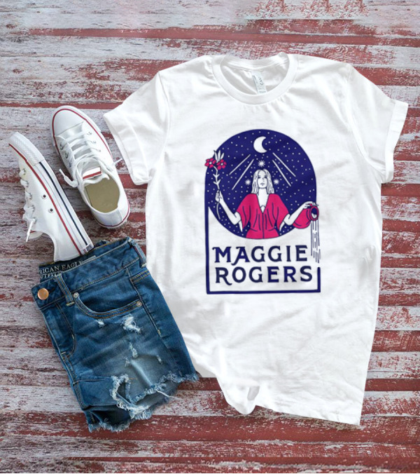 Maggie Rogers The Magi Celestial Moon Starry Night Water Bearer T-Shirt
