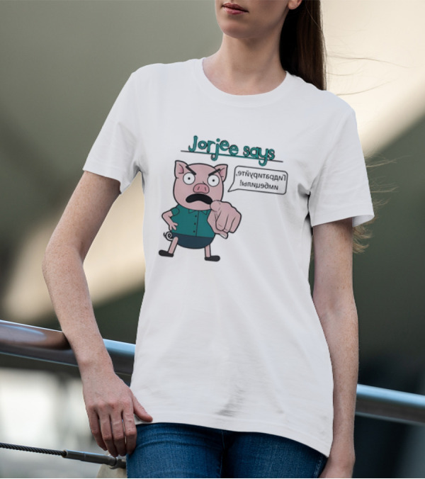 Jorjee Says Unplug And Play T-Shirt