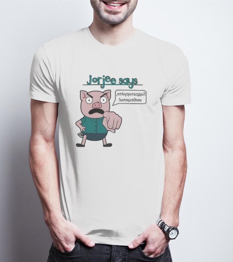 Jorjee Says Unplug And Play T-Shirt