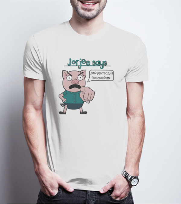 Jorjee Says Unplug And Play T-Shirt