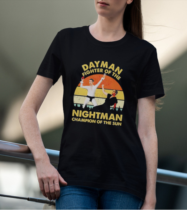 Dayman Fighter Of The Nightman Champion Of The Sun Vintage T-Shirt