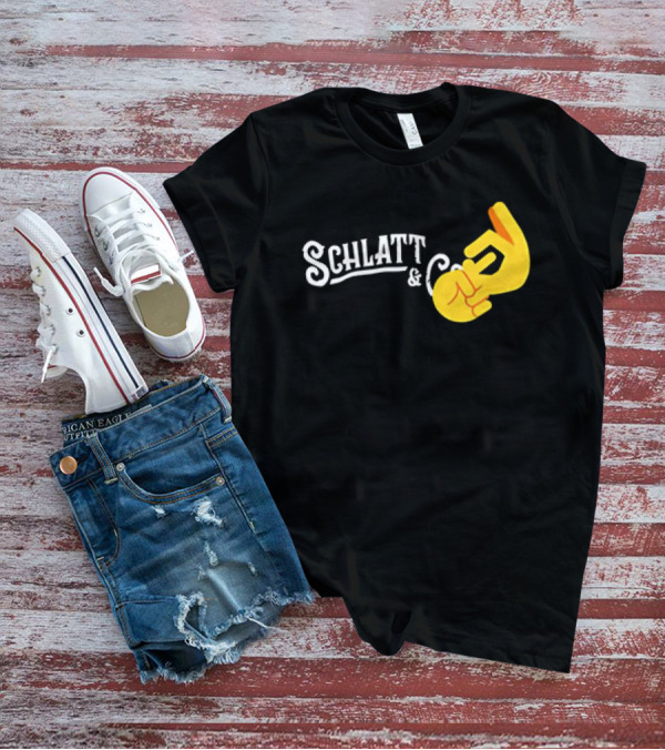 Schlatt And CO Hand Emoji Gesture T-Shirt