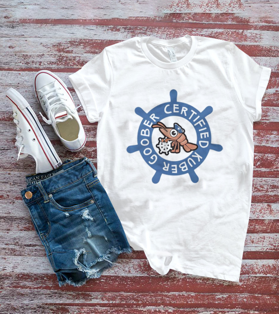 Certified Kuber Goober Kubernetes Radial T-Shirt