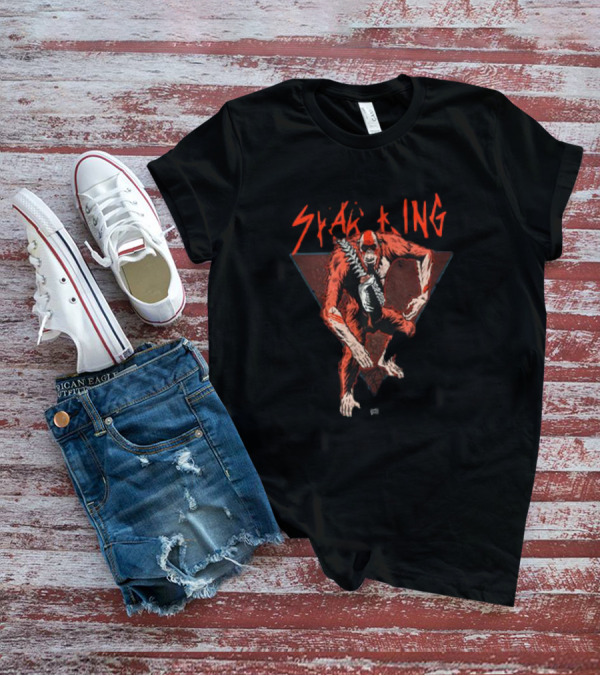 Gxk Skar King Red Primate Warrior Triangle T-Shirt