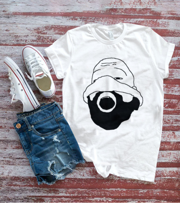 Ye Kanye West Nitrous Mask Drawing T-Shirt