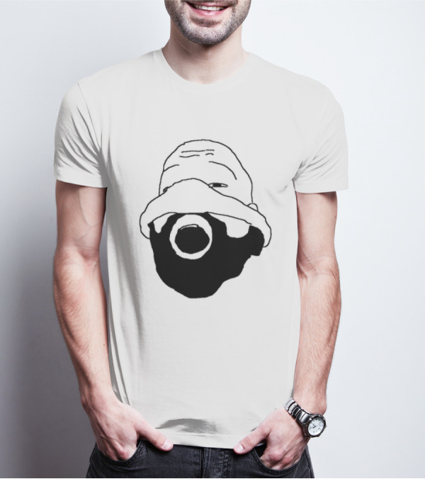 Ye Kanye West Nitrous Mask Drawing T-Shirt