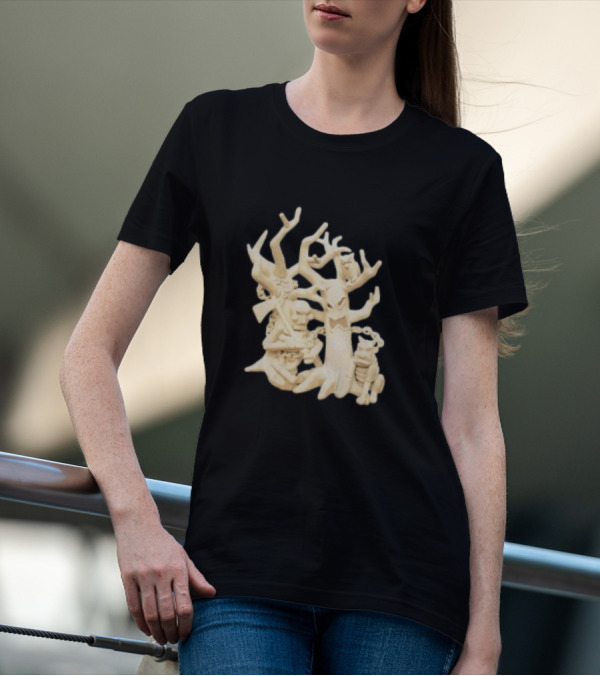 Spooky Woods Woodland Haunted Forest Creatures T-Shirt