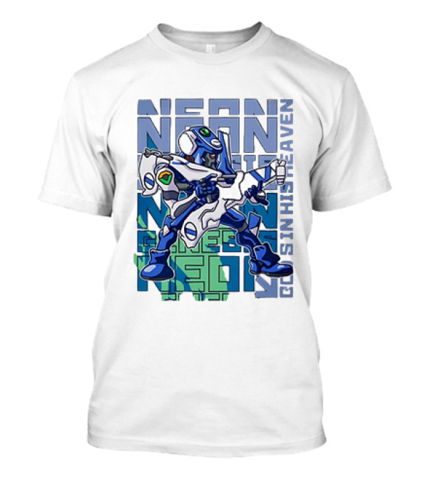 Neon Genesis Evangelion Eva-00 God's In His Heaven T-Shirt