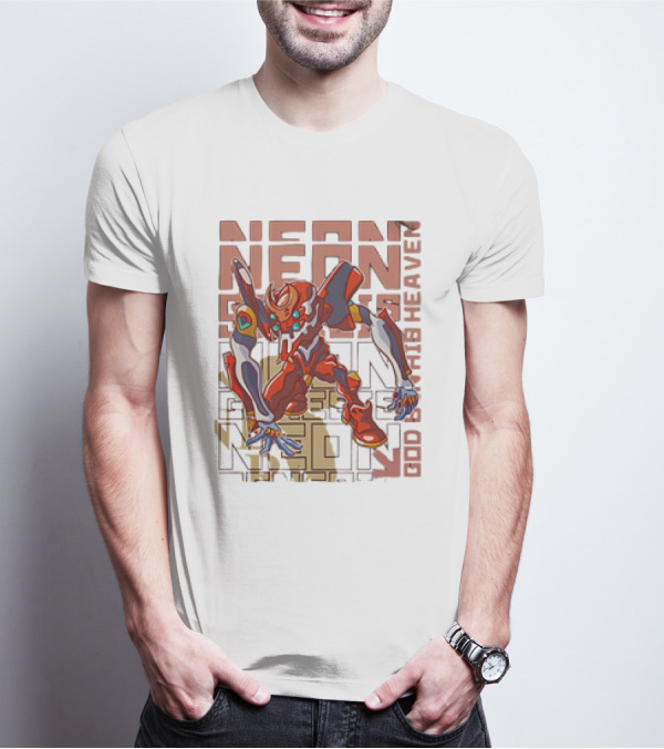 Eva-02 Neon Genesis Evangelion God’s In His Heaven T-Shirt
