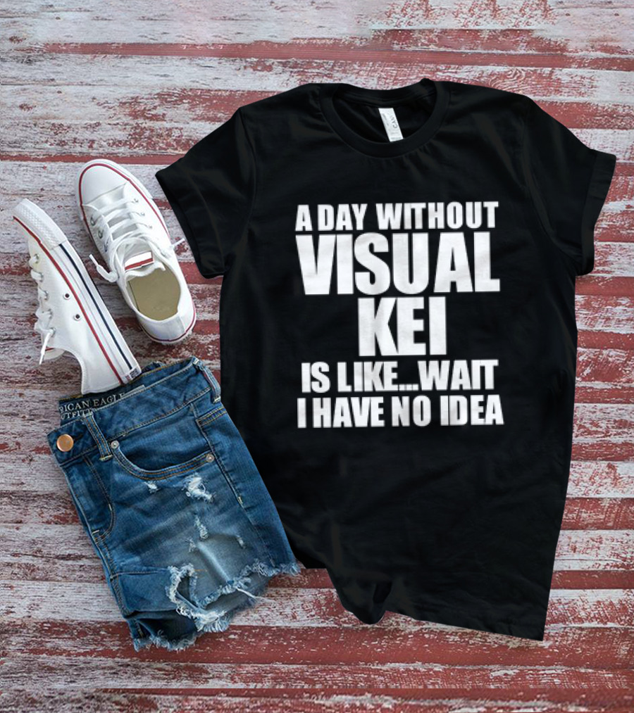 A Day Without Visual Kei Is Like Wait I Have No Idea T-Shirt