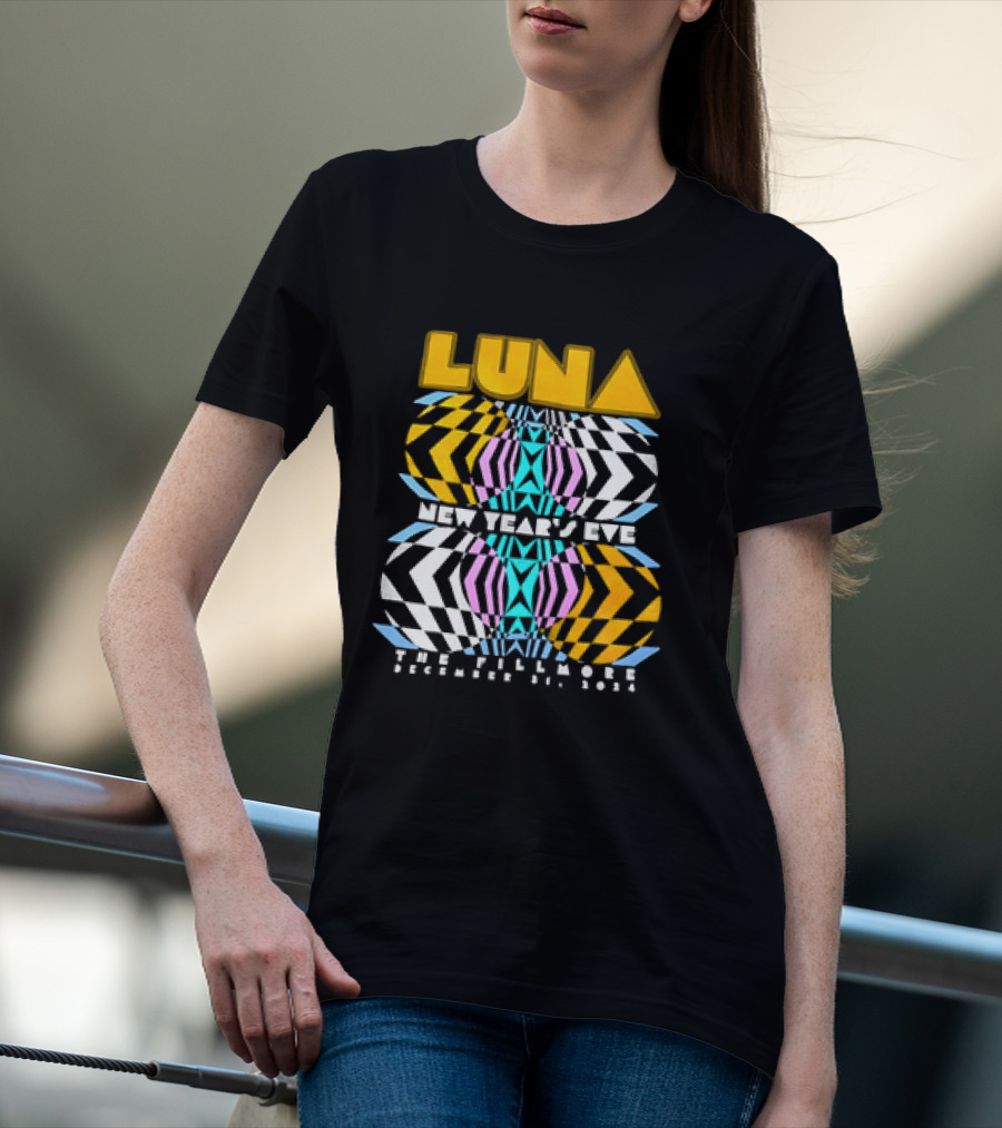Luna New Year's Eve The Fillmore December 31 T-Shirt