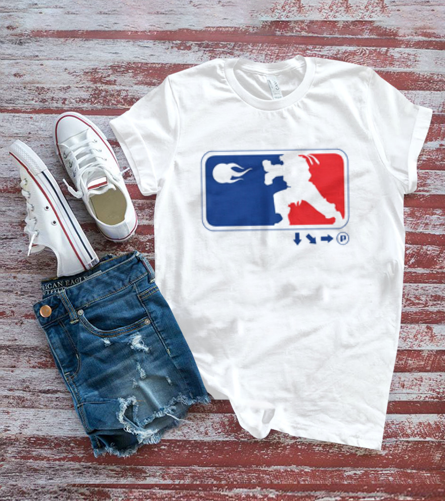 Street Fighter Video Game League Player Moves T-Shirt