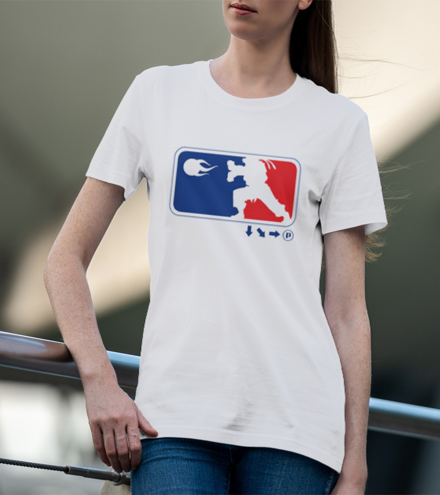 Street Fighter Video Game League Player Moves T-Shirt