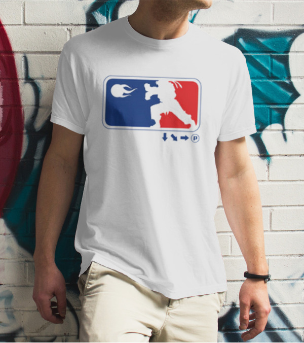 Street Fighter Video Game League Player Moves T-Shirt