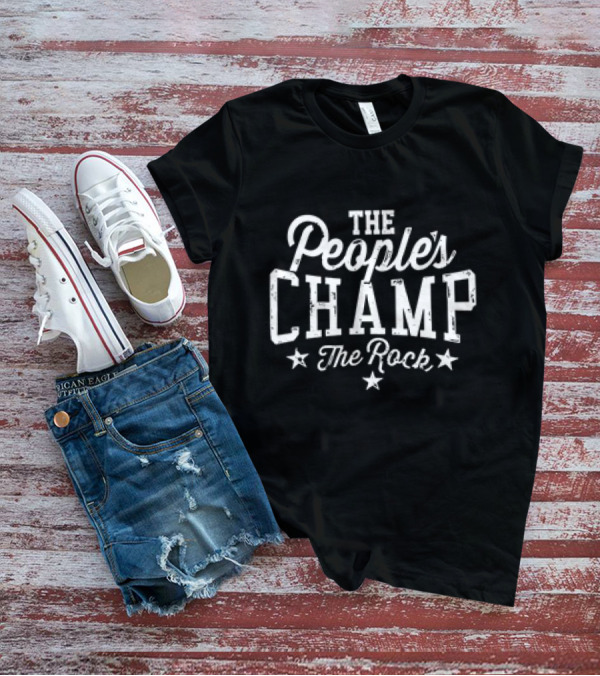 Dwayne Johnson The Rock The People’s Champ T-Shirt