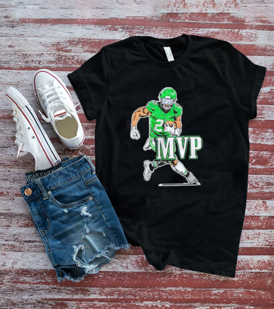 Philadelphia Eagles Number 26 Green Uniform MVP T-Shirt